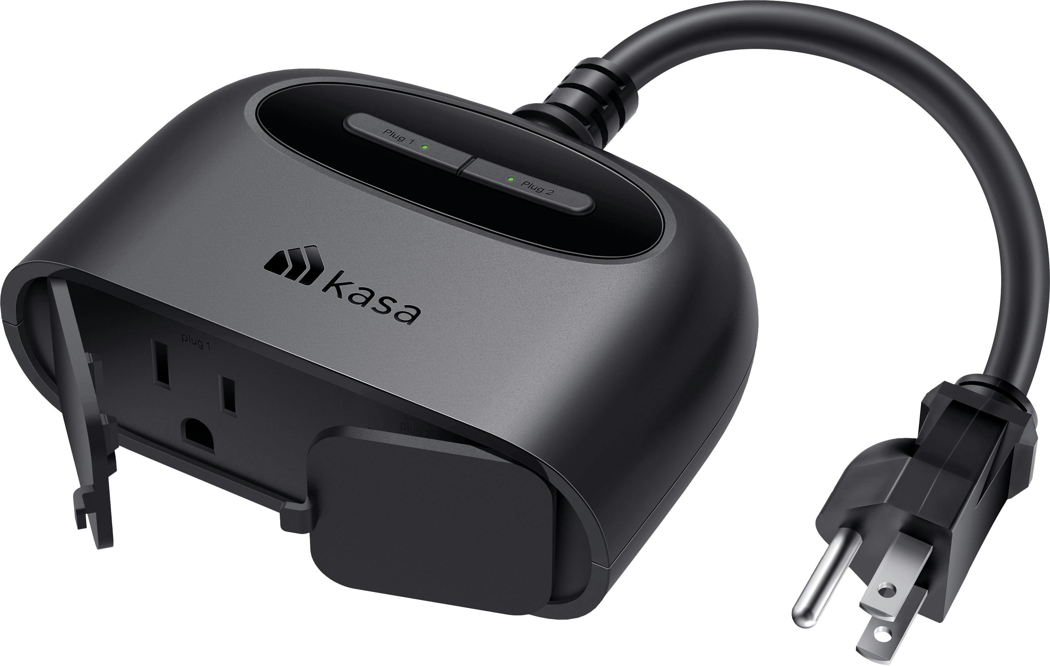 kasa outdoor smart plug with two outlets