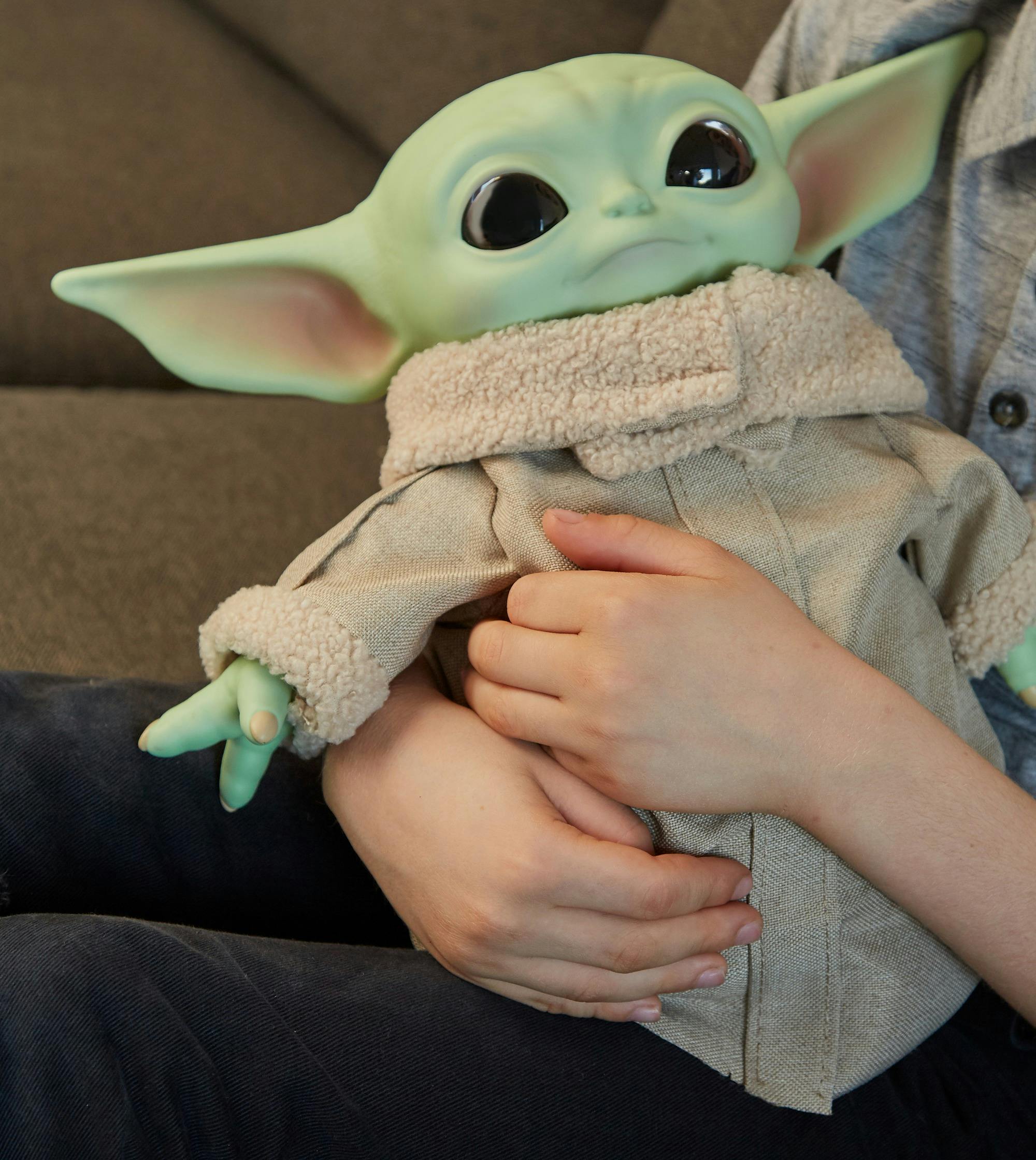 big baby yoda plush