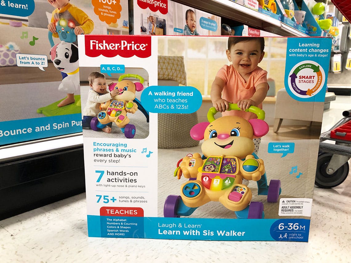 fisher price learn with puppy walker target
