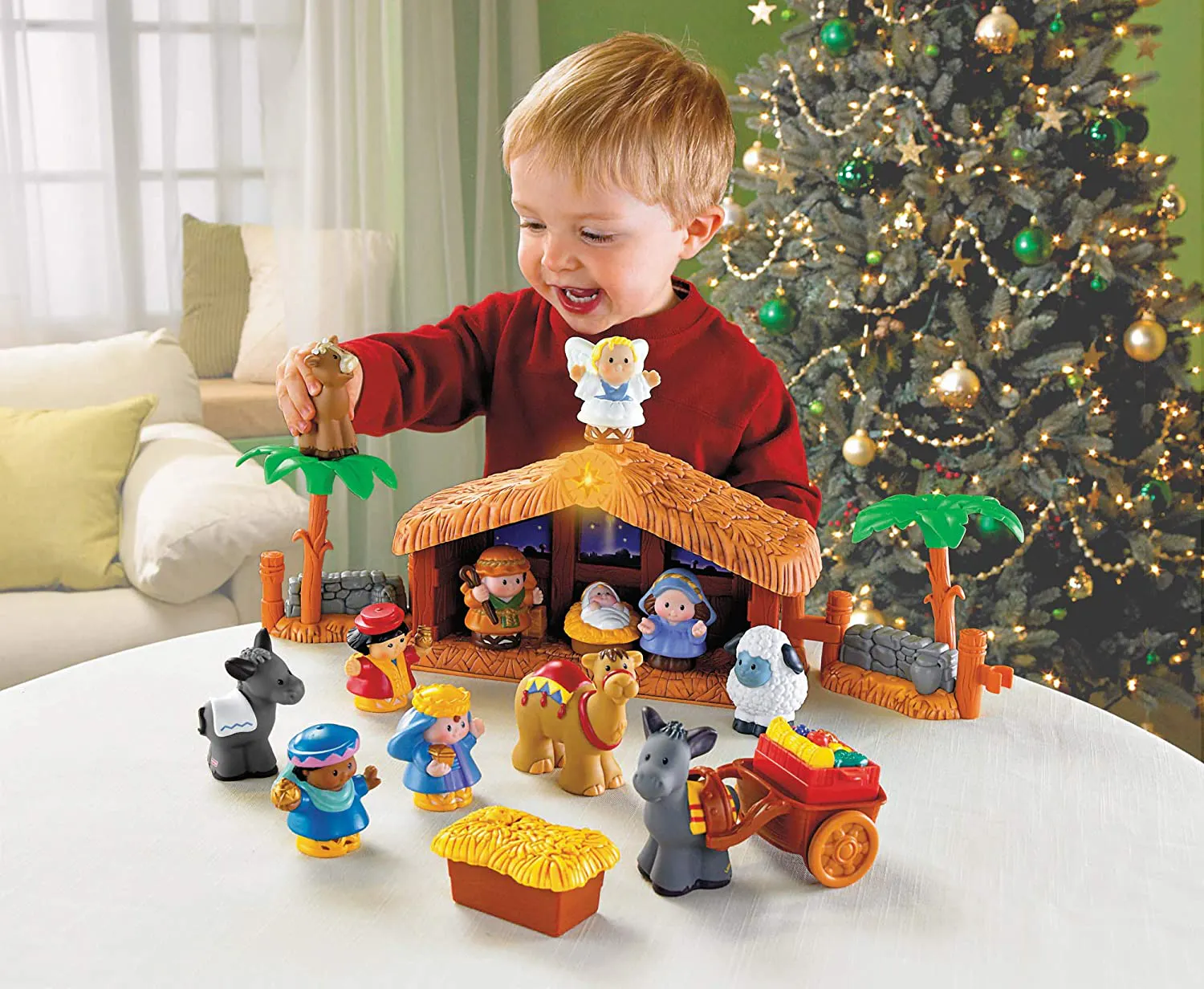 Fisher Price Little People Christmas Story 25 On Amazon The Krazy Coupon Lady