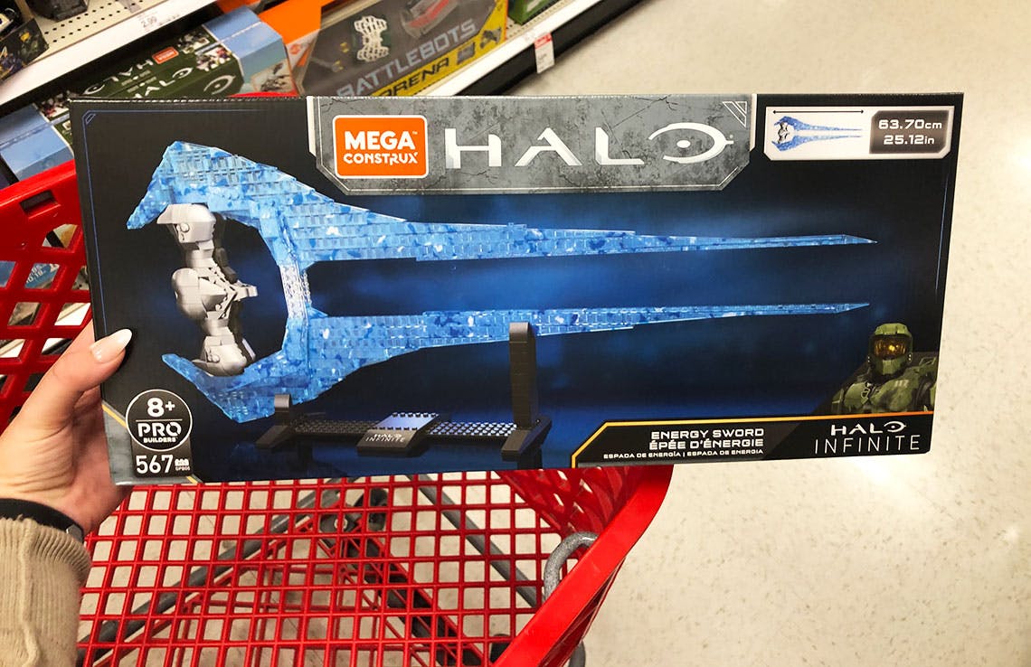 Mega Construx Halo Sword Only 12 At Target Reg 50 The Krazy Coupon Lady