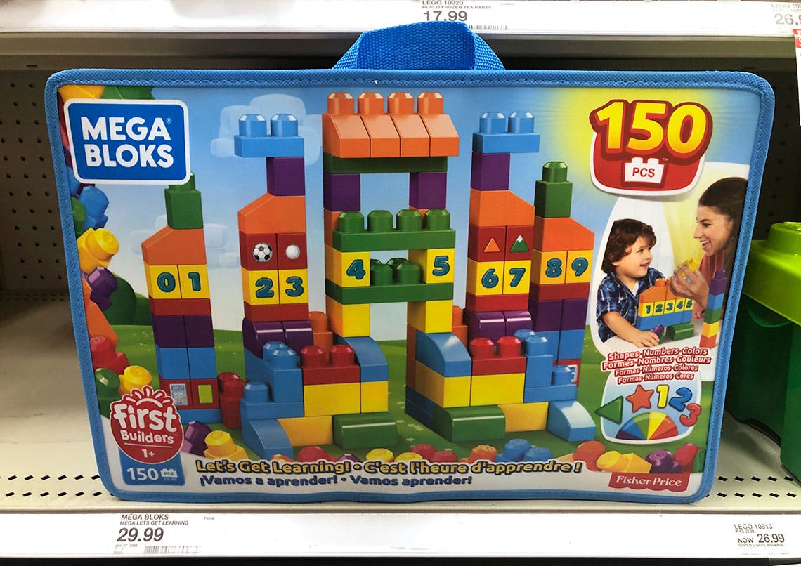 mega blocks target