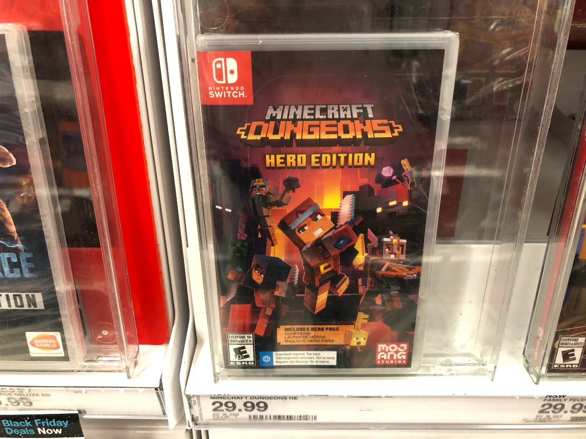 nintendo switch minecraft target