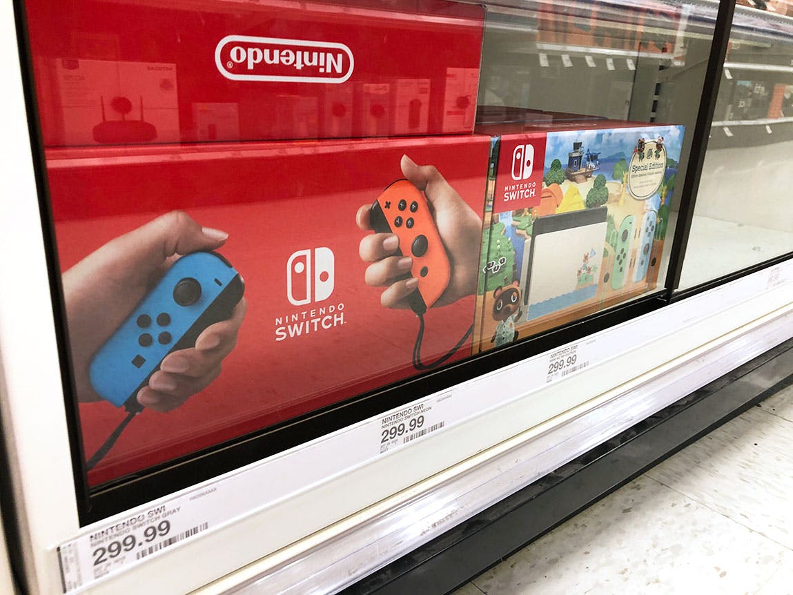 animal crossing switch target console