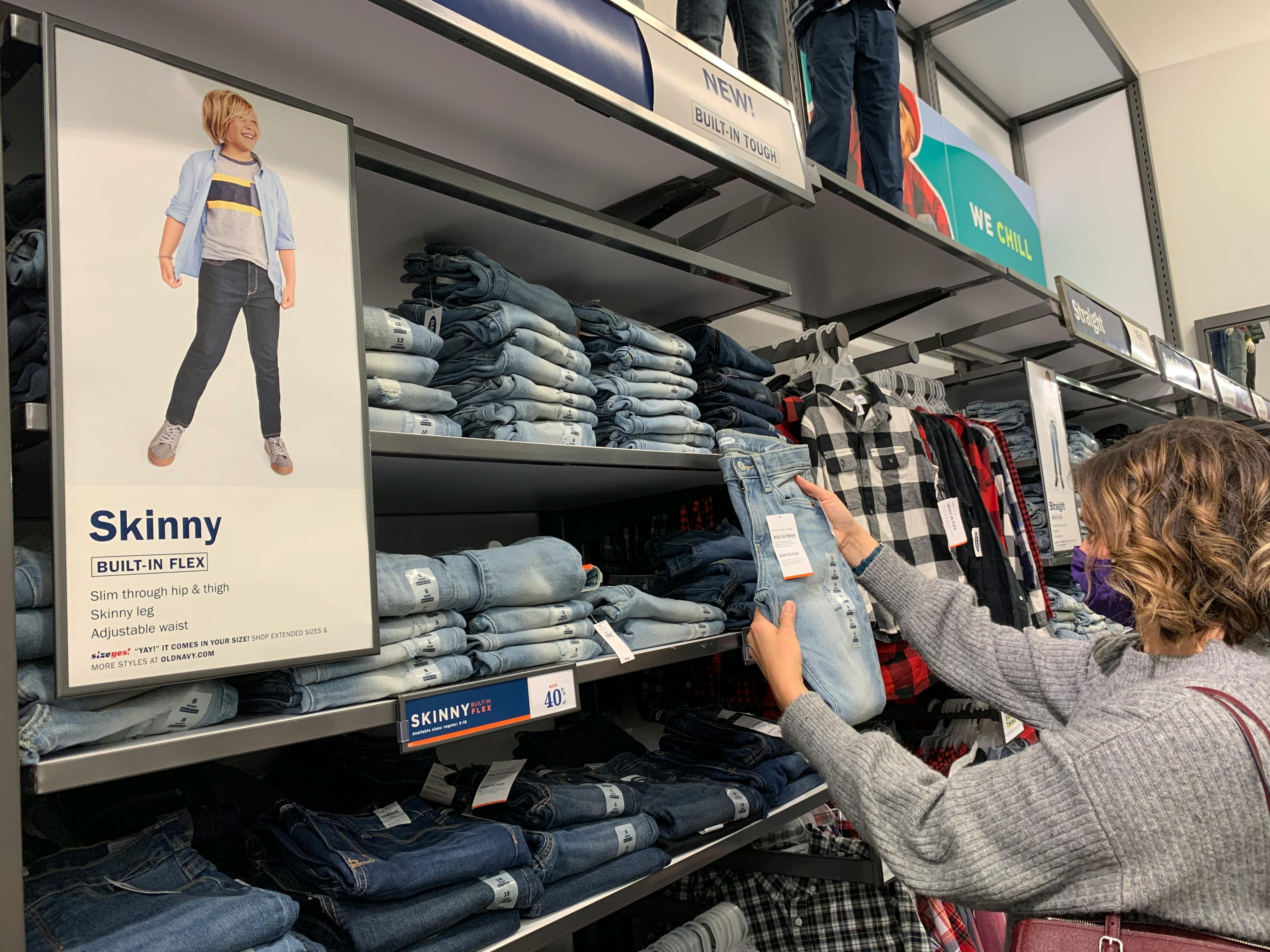 $10 jeans at old navy