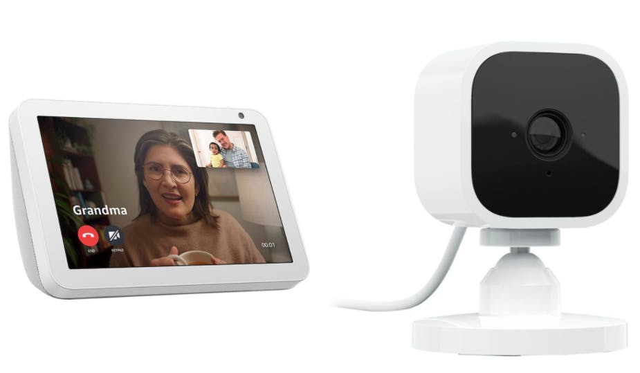 Best Buy Package Amazon Echo Show Mini Indoor Security Camera