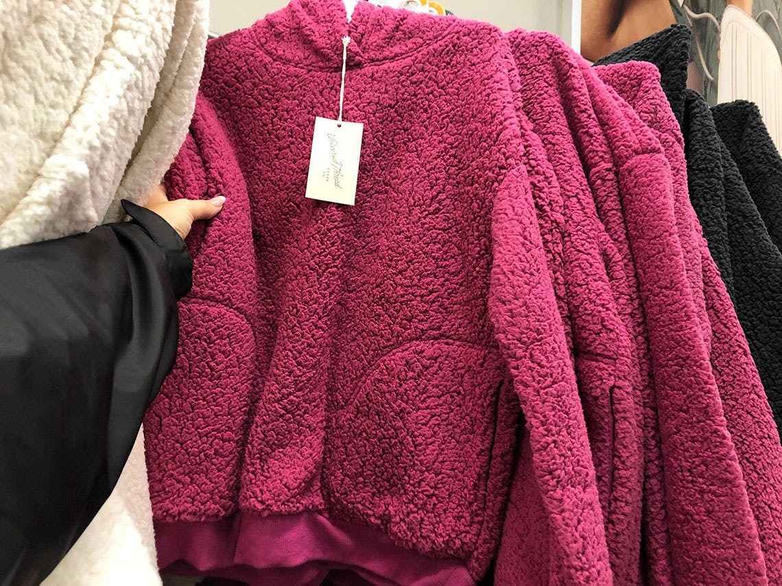 sherpa pullover target