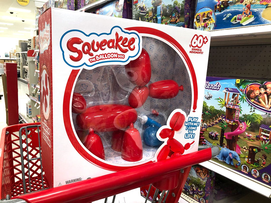 squeakee the balloon dog black friday