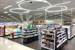 Beauty section at Target