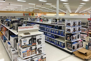 kitchen appliances section at target