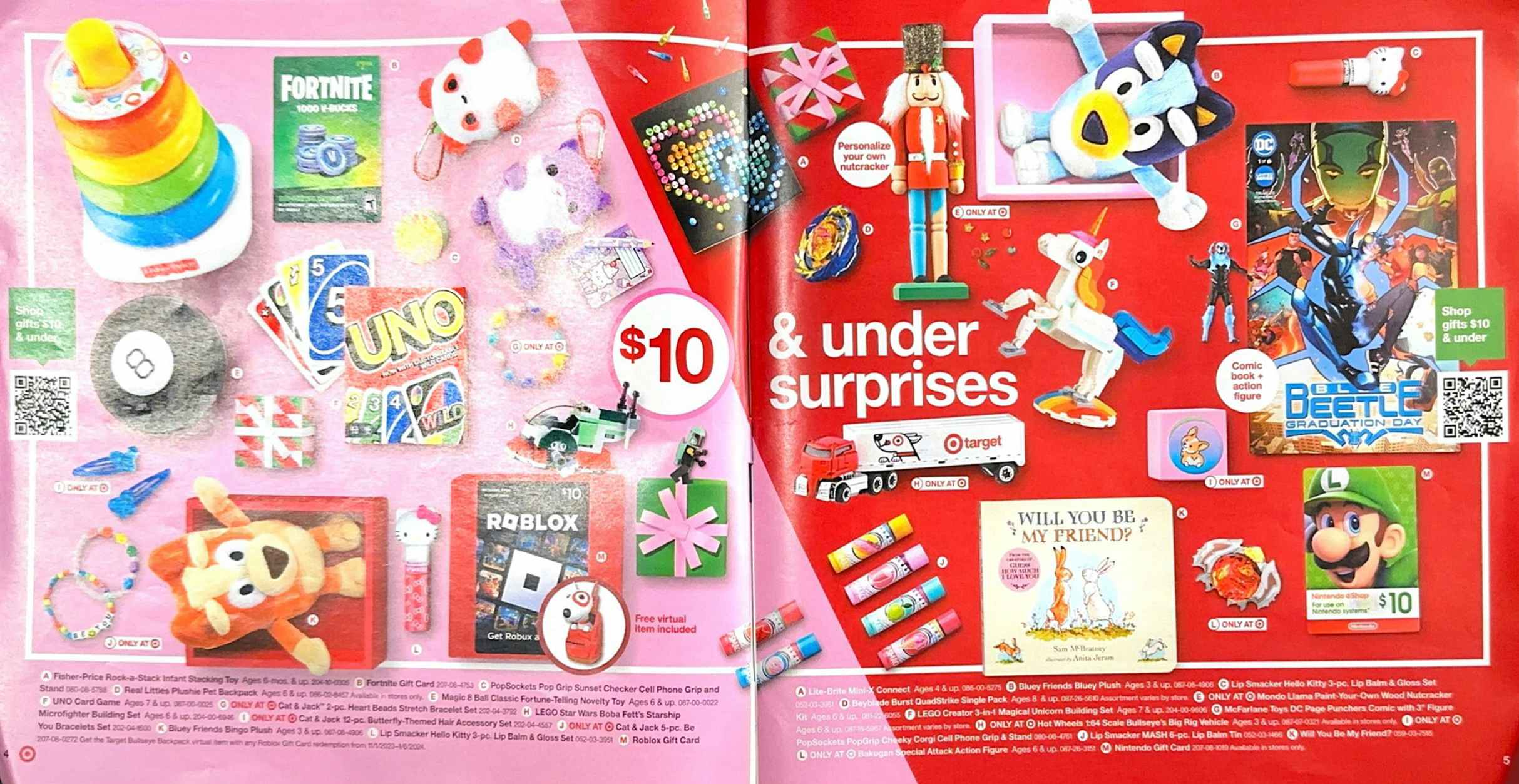 Free code in Target's toy magazine.🎅🏻 : r/roblox