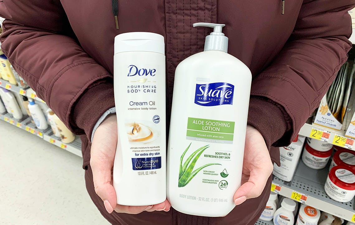 suave aloe lotion