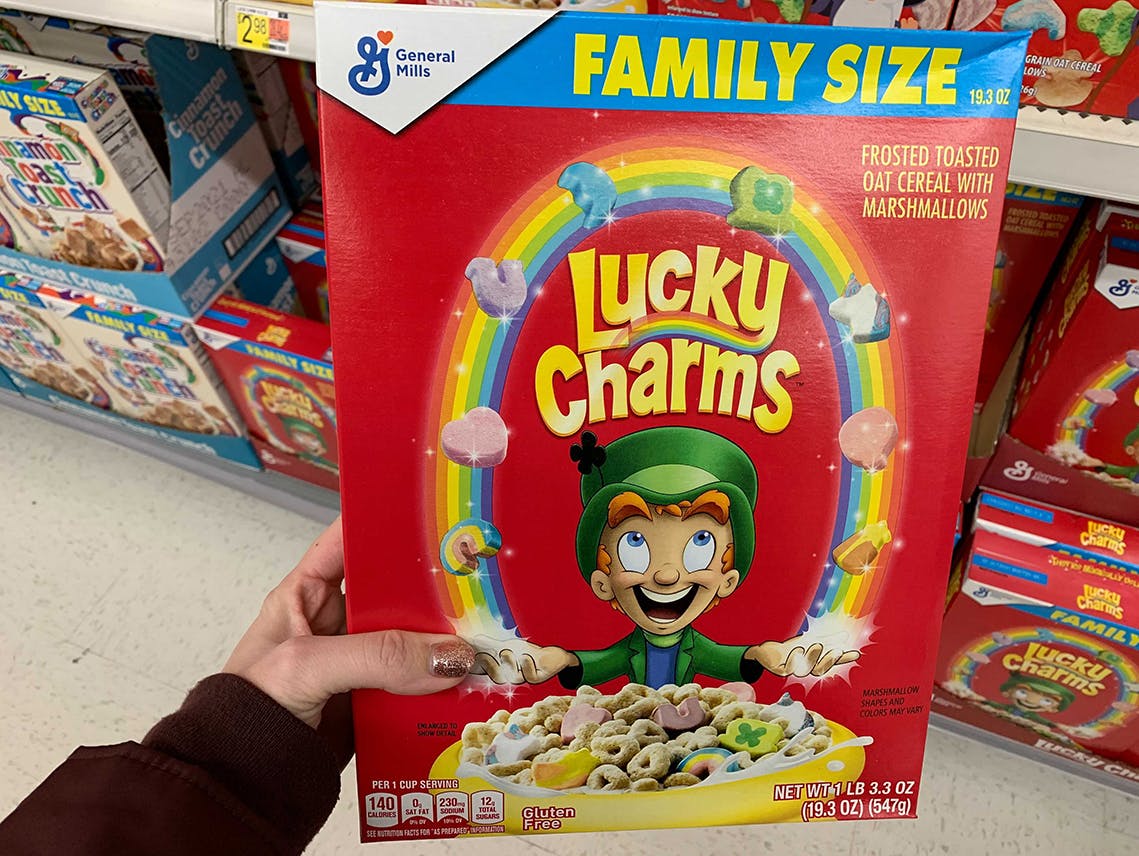 Lucky Charms Cereal, Only $1.64 at Walmart - The Krazy Coupon Lady