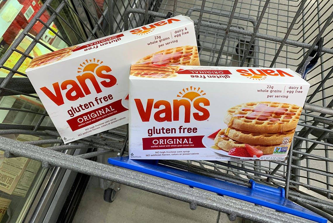 van's gluten free waffles
