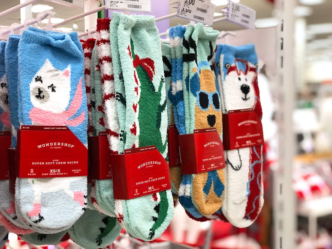 Fuzzy Socks, Only 2.00 at Target The Krazy Coupon Lady
