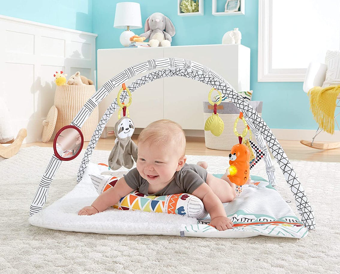 FisherPrice Deluxe Gym Infant Play Mat, 29.99 on Amazon