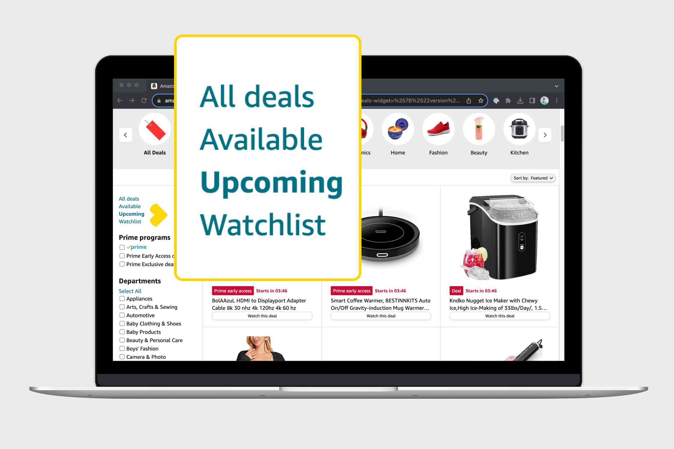 How to find Lightning Deals on