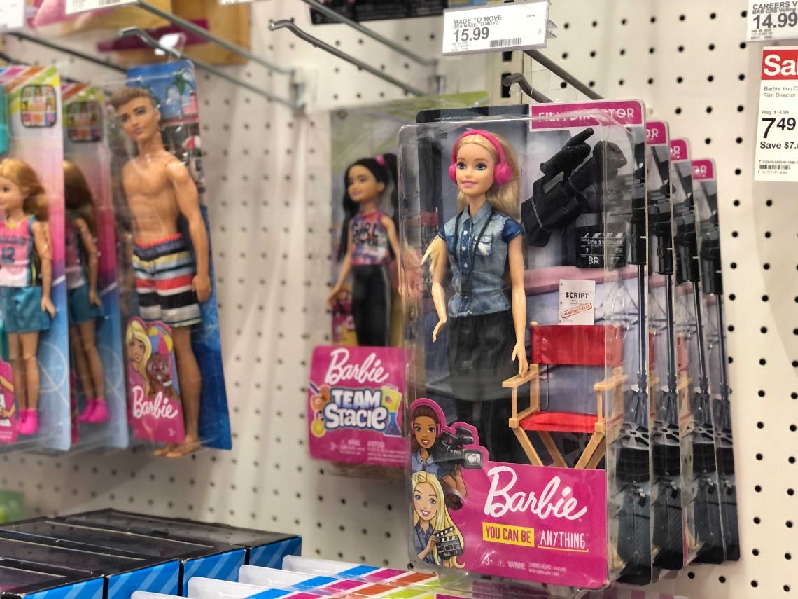 Barbie Film Director Doll Set Only 7 12 At Target The Krazy Coupon Lady