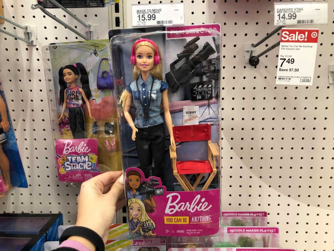 Barbie Film Director Doll Set Only 7 12 At Target The Krazy Coupon Lady