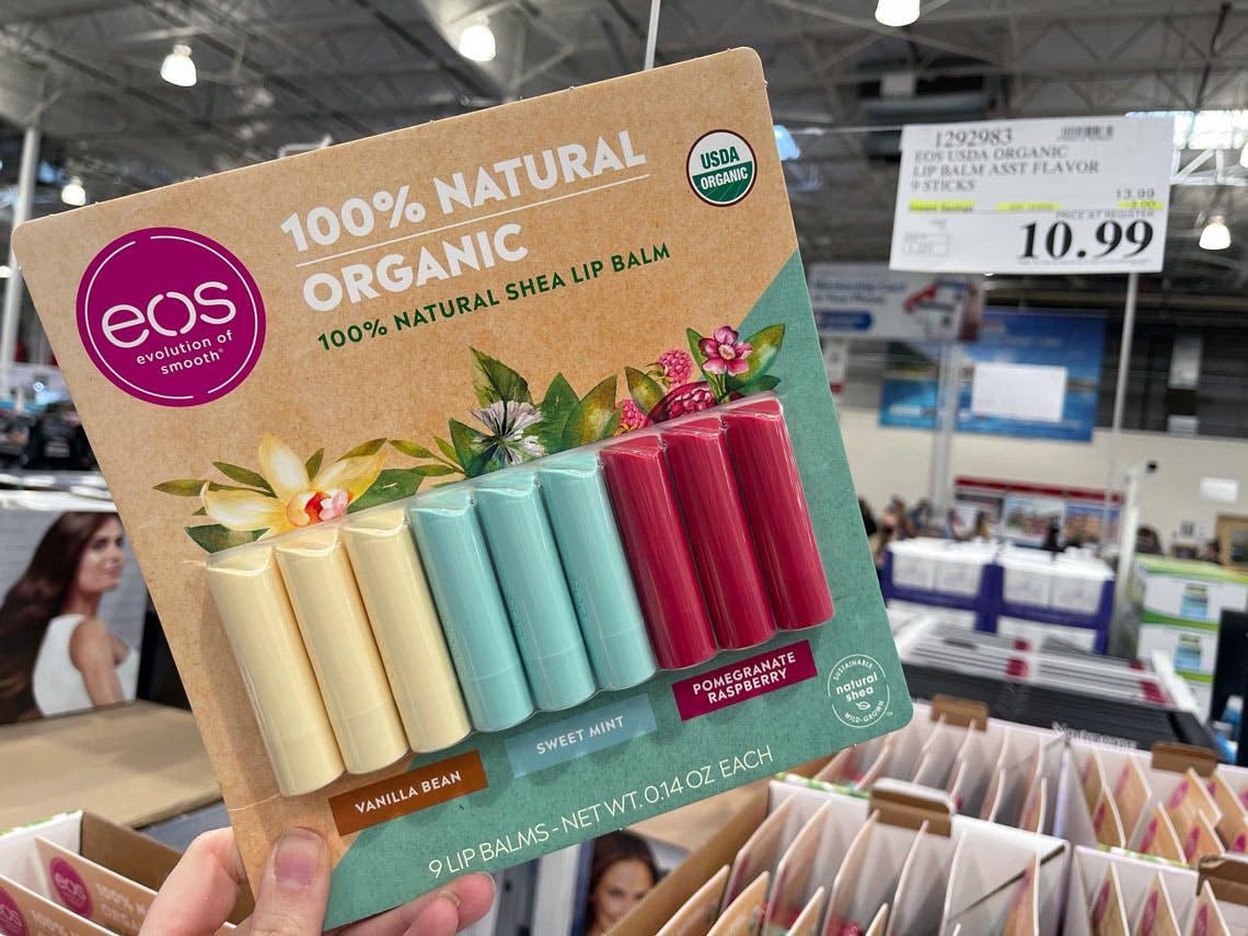 Eos Organic Lip Balm 9-Pack, Only $10.99 at Costco - The Krazy Coupon Lady Eos Organic Lip Balm 9-Pack, Only $10.99 at Costco - The Krazy Coupon Lady