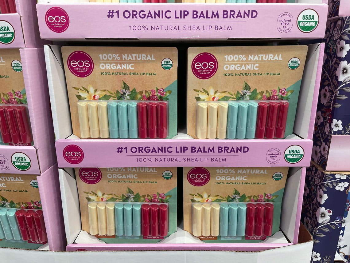 Eos Organic Lip Balm 9-Pack, Only $10.99 at Costco - The Krazy Coupon Lady Eos Organic Lip Balm 9-Pack, Only $10.99 at Costco - The Krazy Coupon Lady