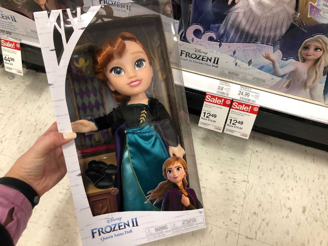 frozen 2 magic in motion doll