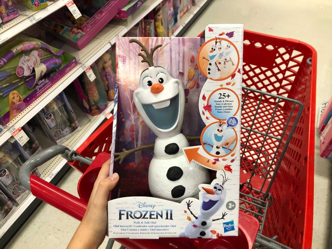 disney frozen 2 walk and talk olaf