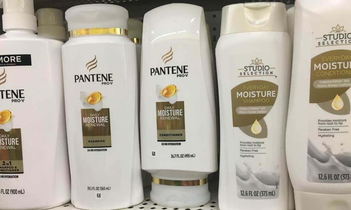 pantene shampoo and conditioner