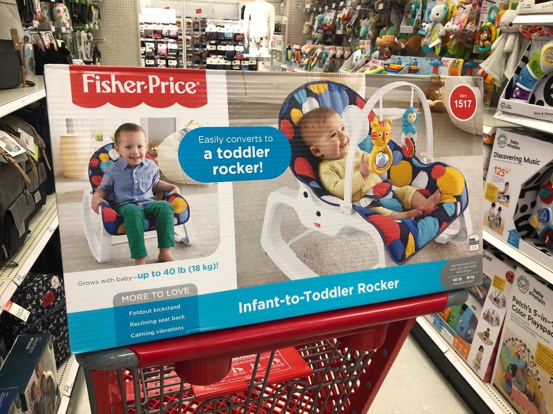 fisher price infant to toddler rocker target