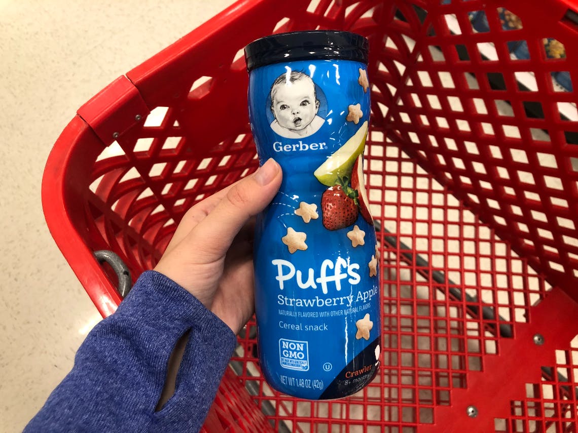 gerber puffs target