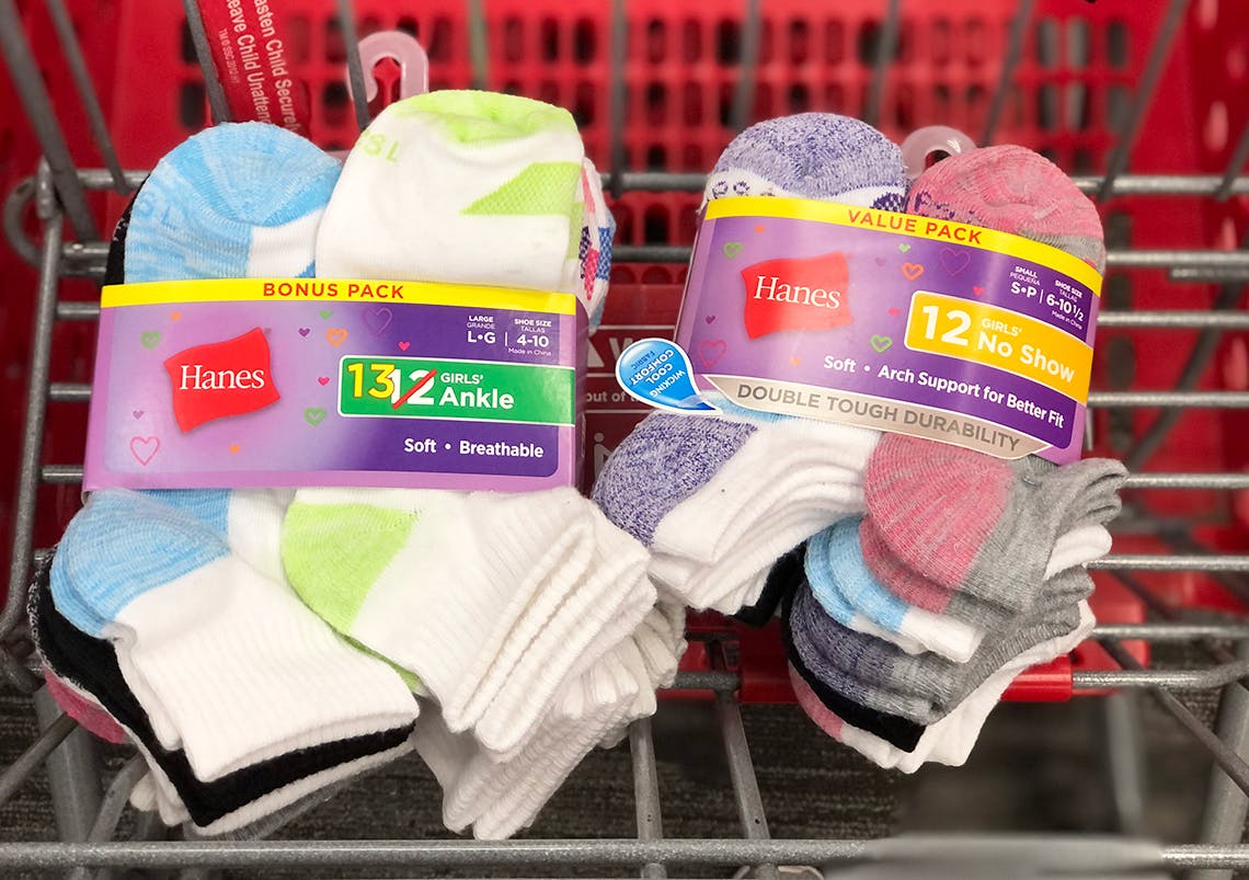 Hanes Kids' Socks, as Low as 5.57 at Target The Krazy Coupon Lady