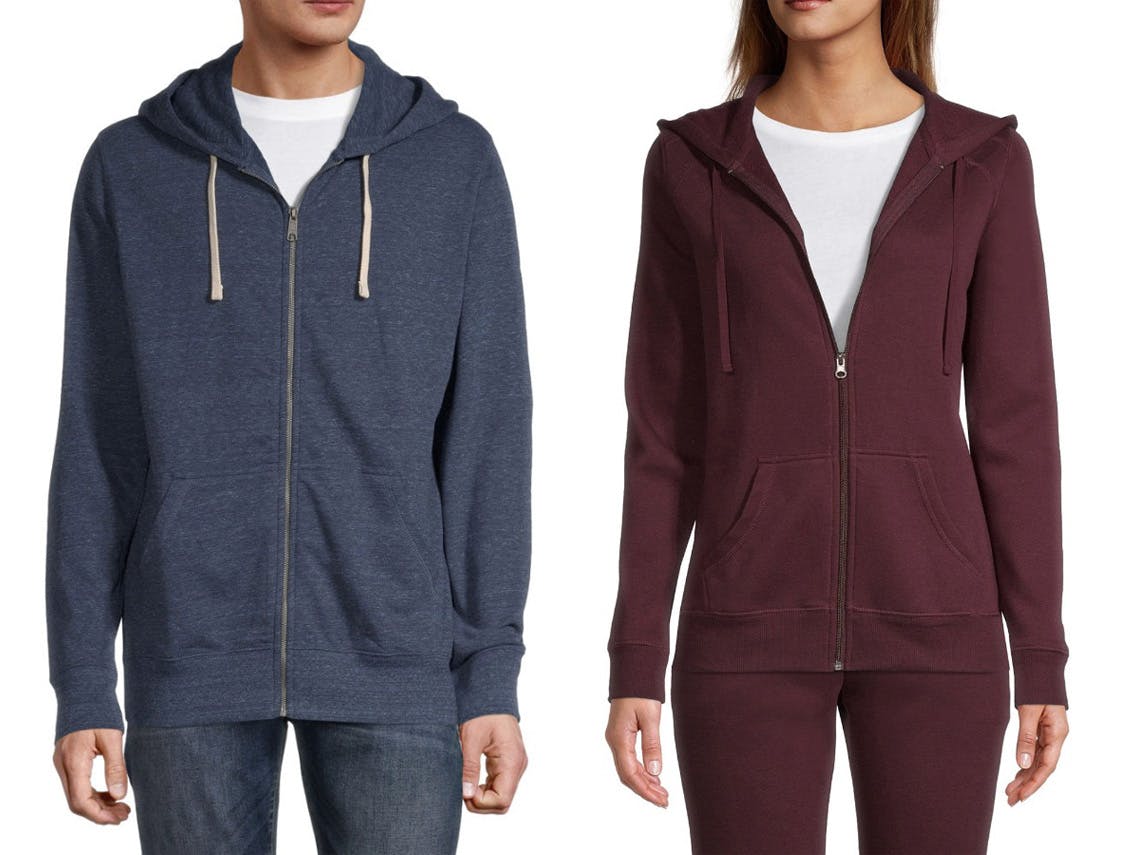 jcpenney zip up hoodies