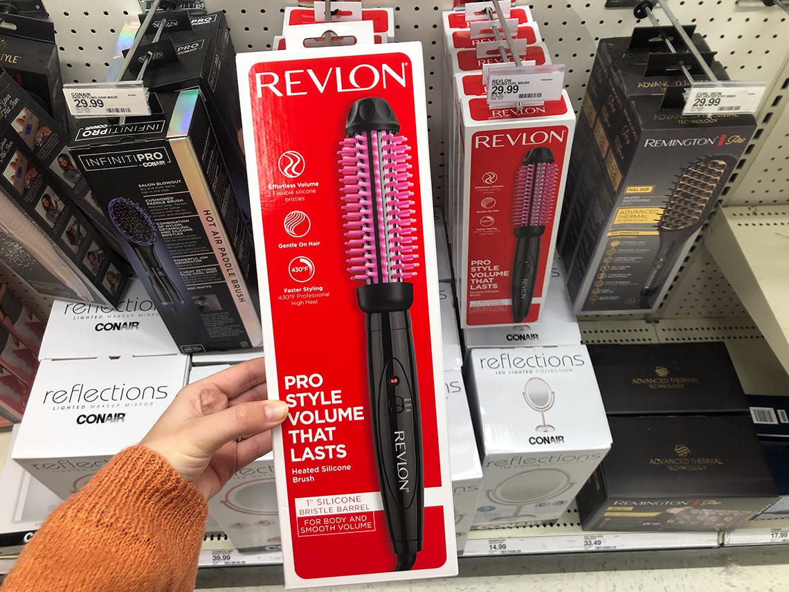 revlon 1 silicone bristle barrel