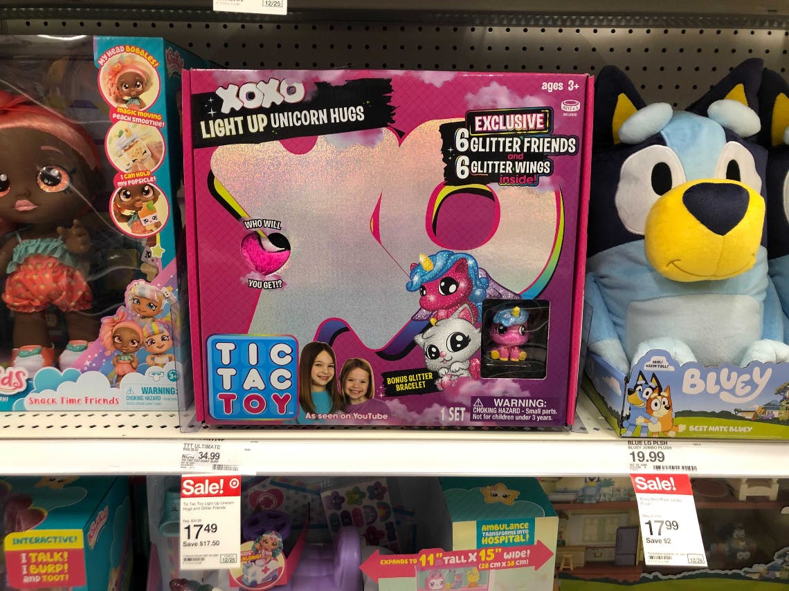 tic tac toy light up unicorn