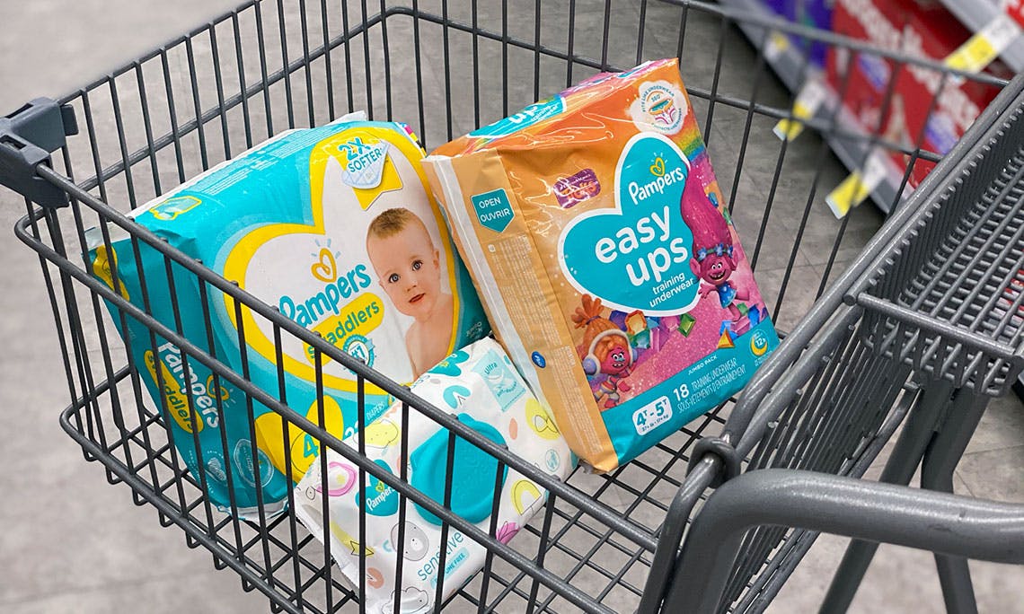 walgreens pampers diapers