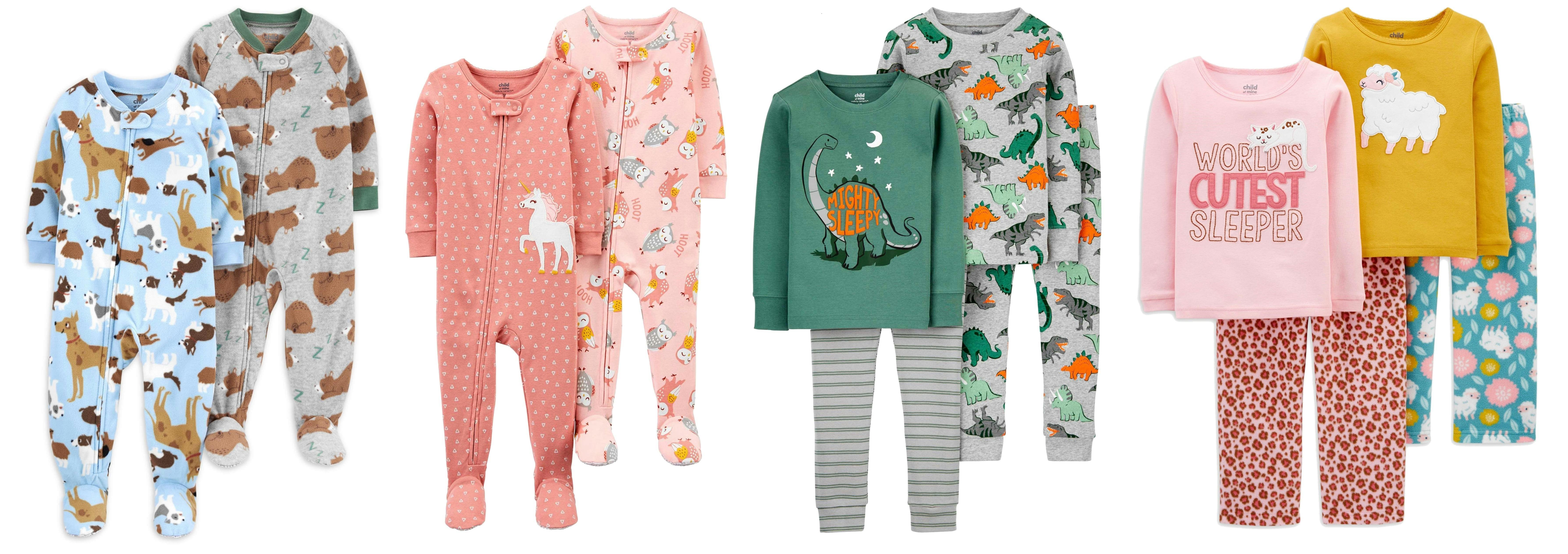 carters pajamas clearance