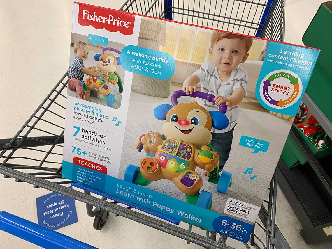 fisher price walking buddy