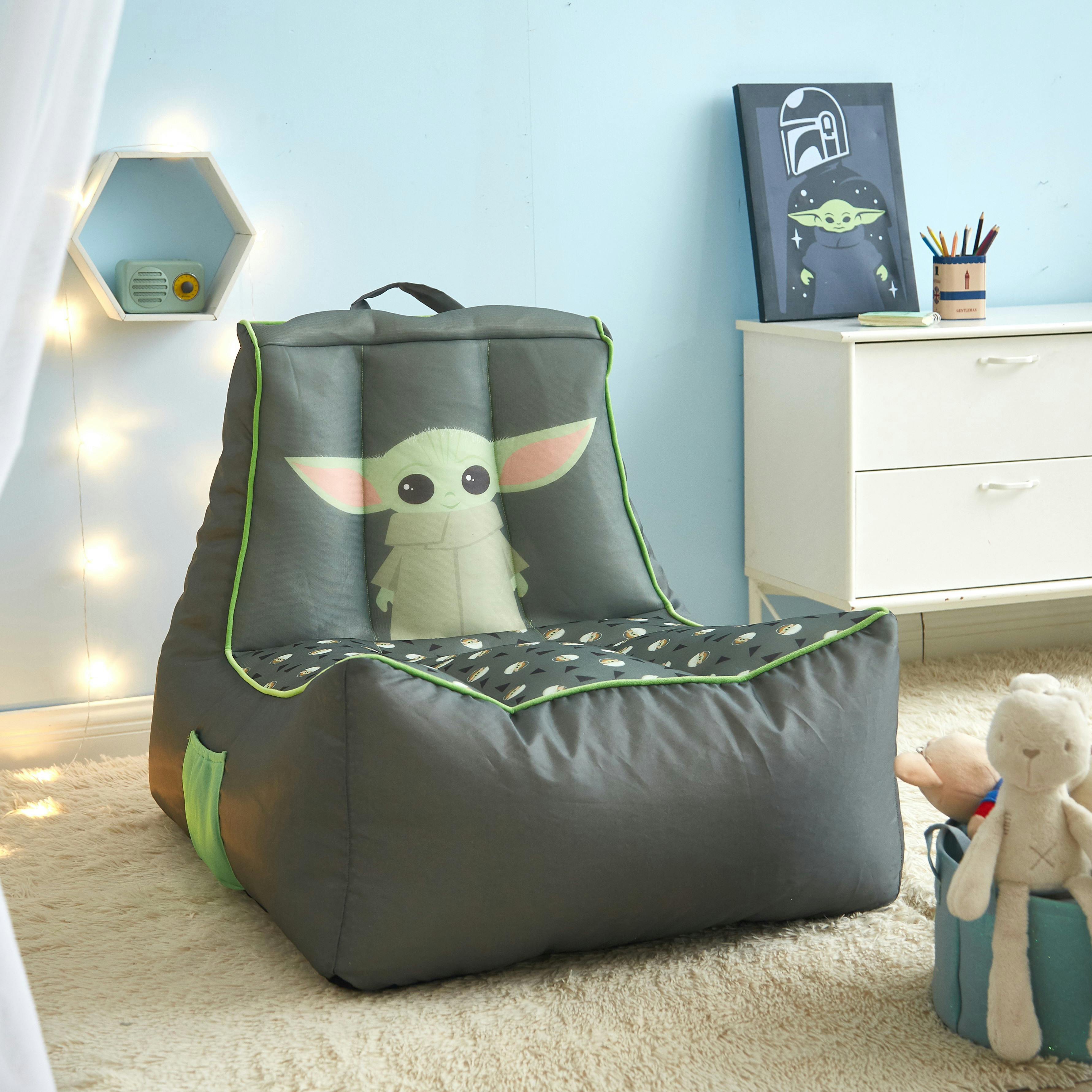 Baby Yoda Kids' Gaming Chair, $50 at Walmart - The Krazy Coupon Lady