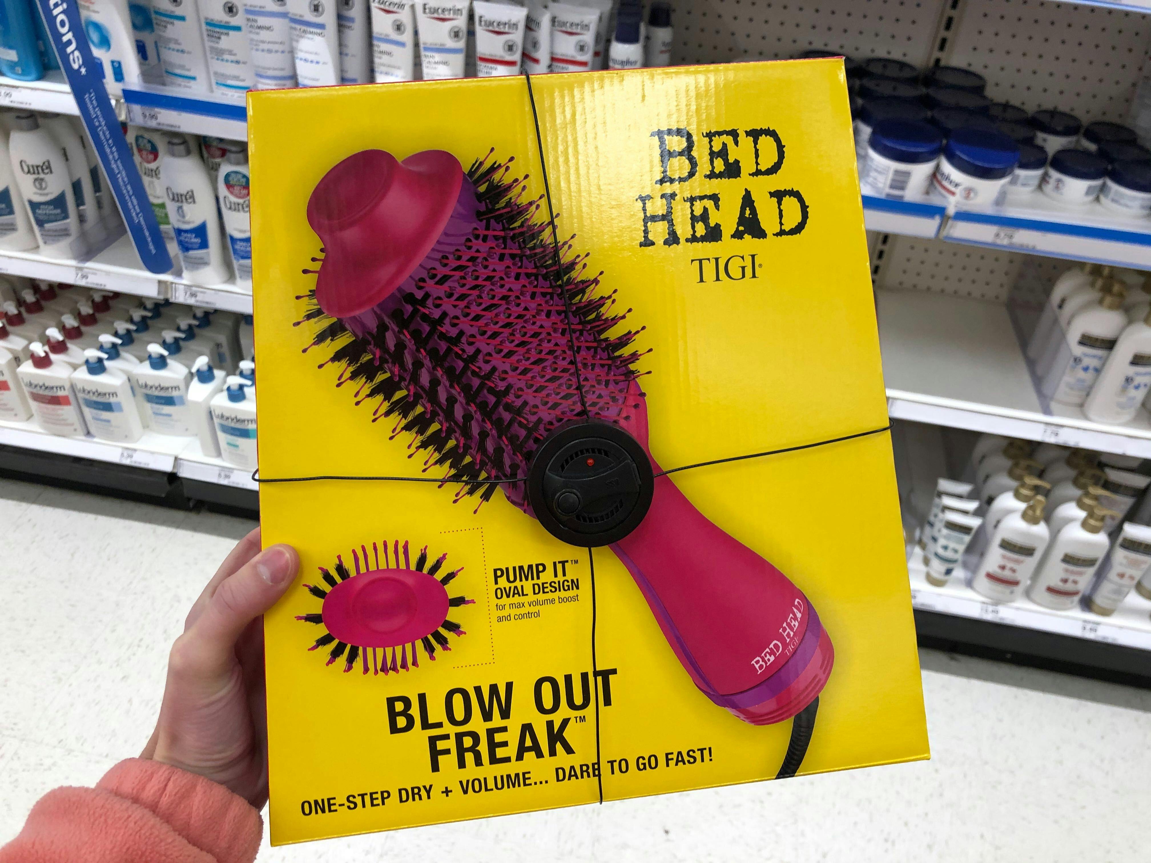 bed head brush hair dryer