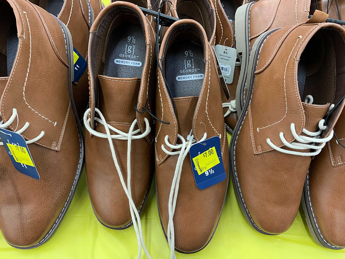 george memory foam shoes walmart