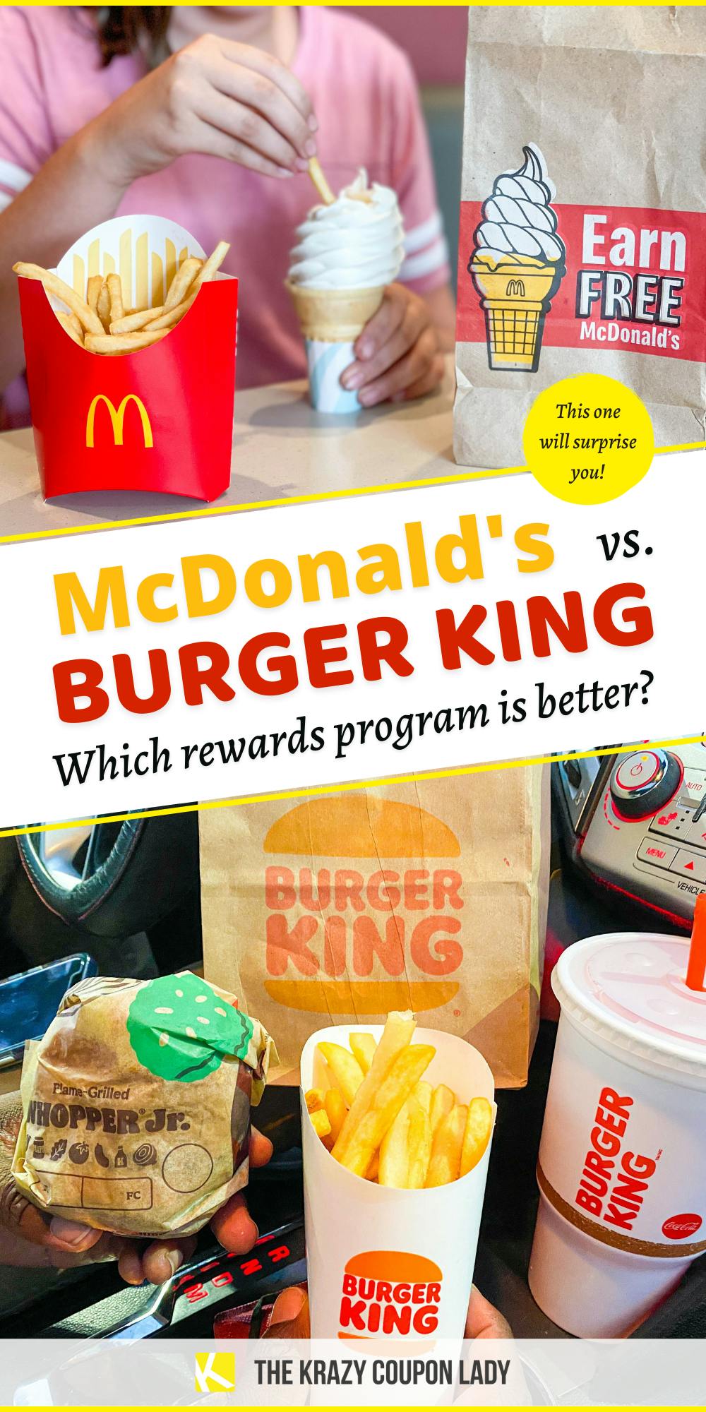 McDonald's & Burger King Rewards: Whose Are Better?