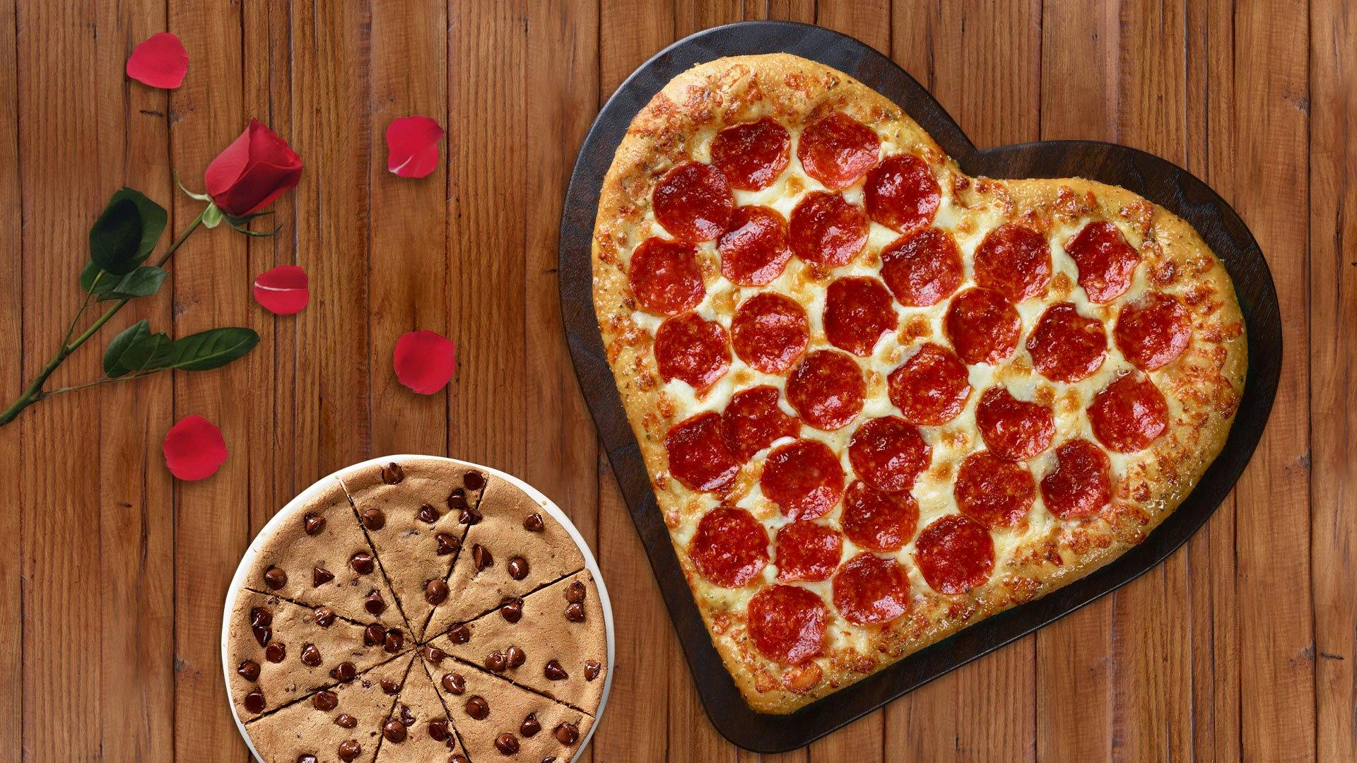 Where to Get Heart-Shaped Pizza for Valentine's Day