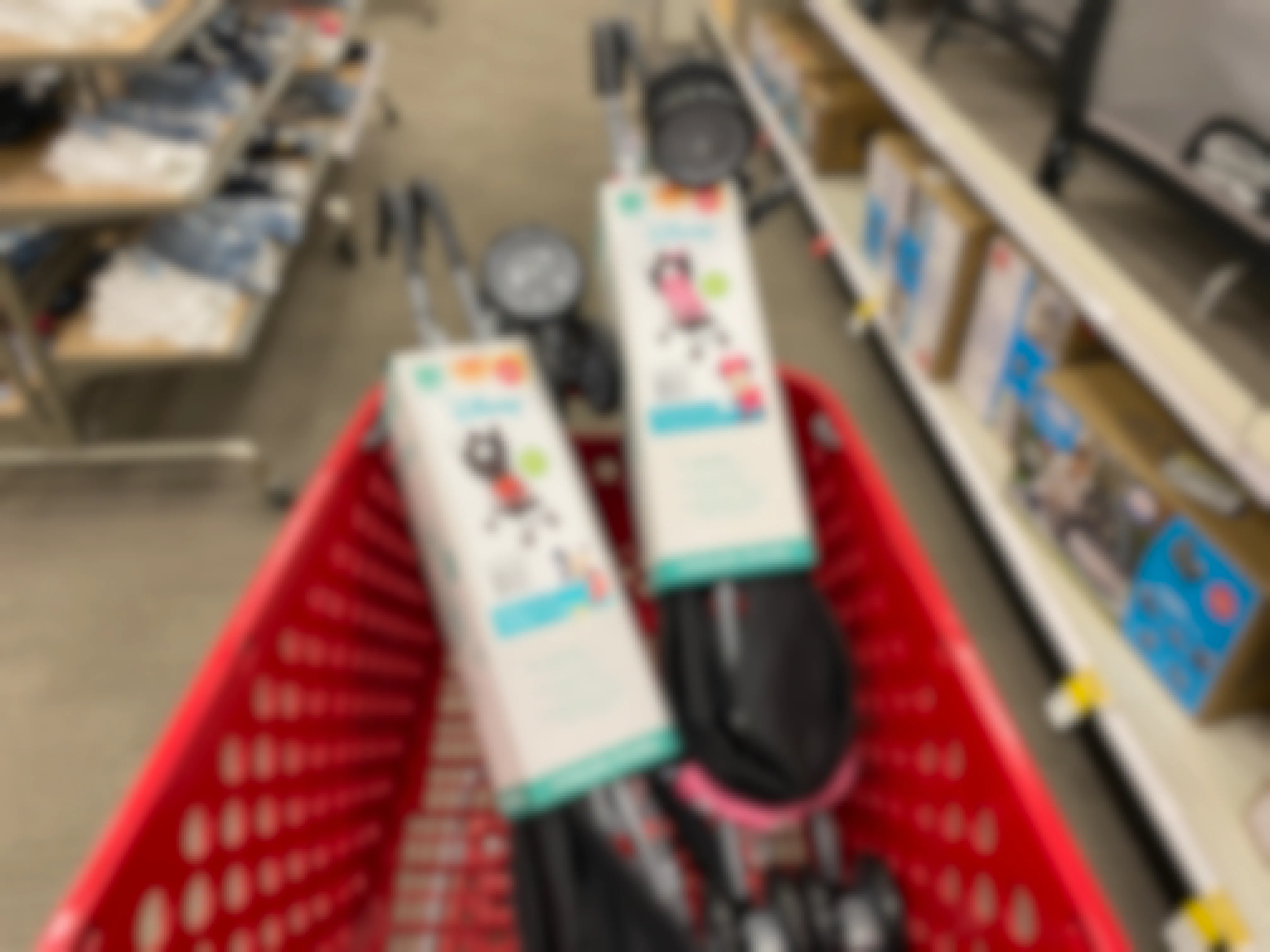 disney strollers in Target cart