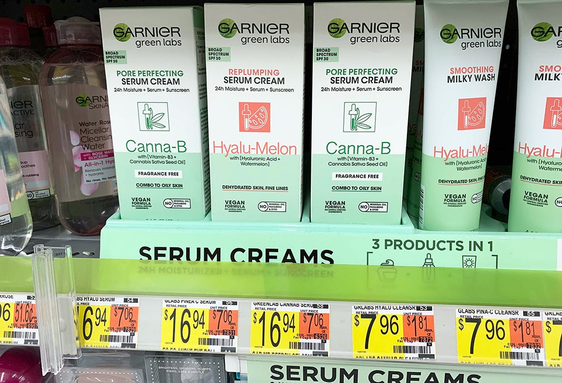 garnier green labs serum