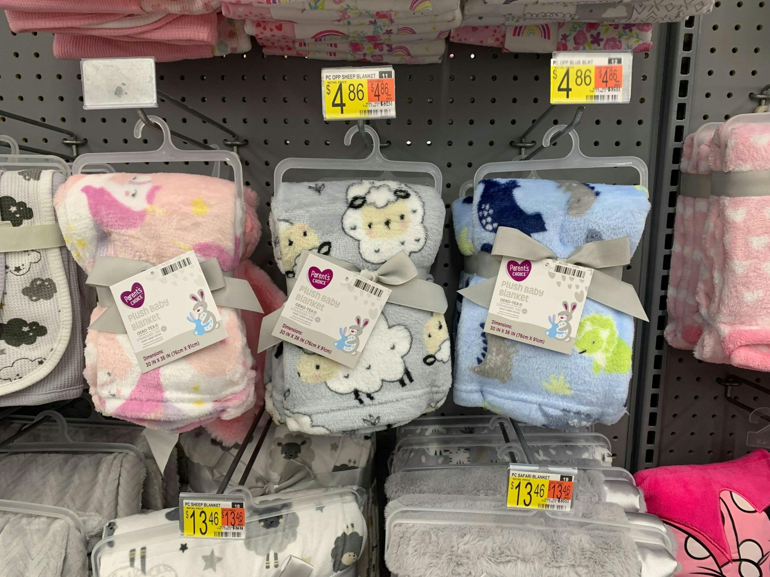 Https Thekrazycouponladycom 2021 02 11 Parents Choice Plush Baby Blankets Only 4 86 At Walmart 4007