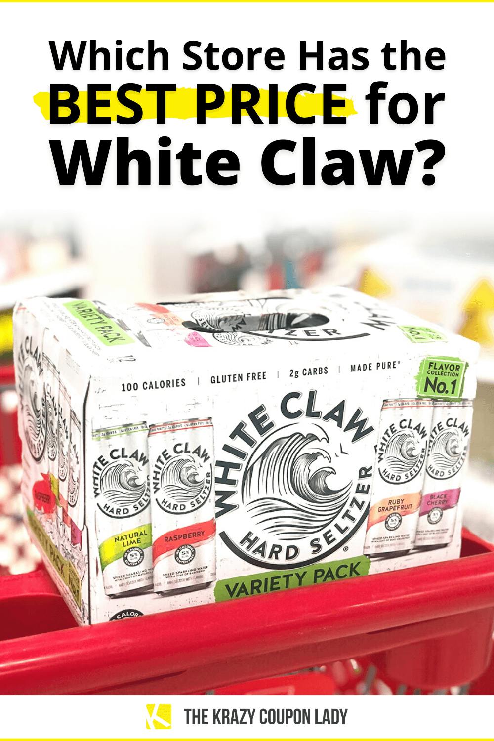 Which Store Has the Best Price for White Claw?