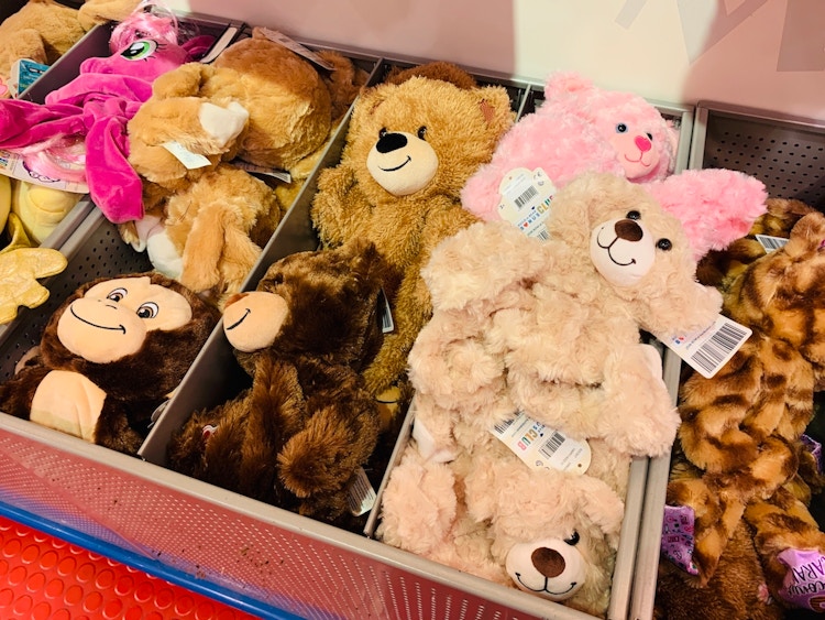 unstuffed Build A Bear Workshop bears