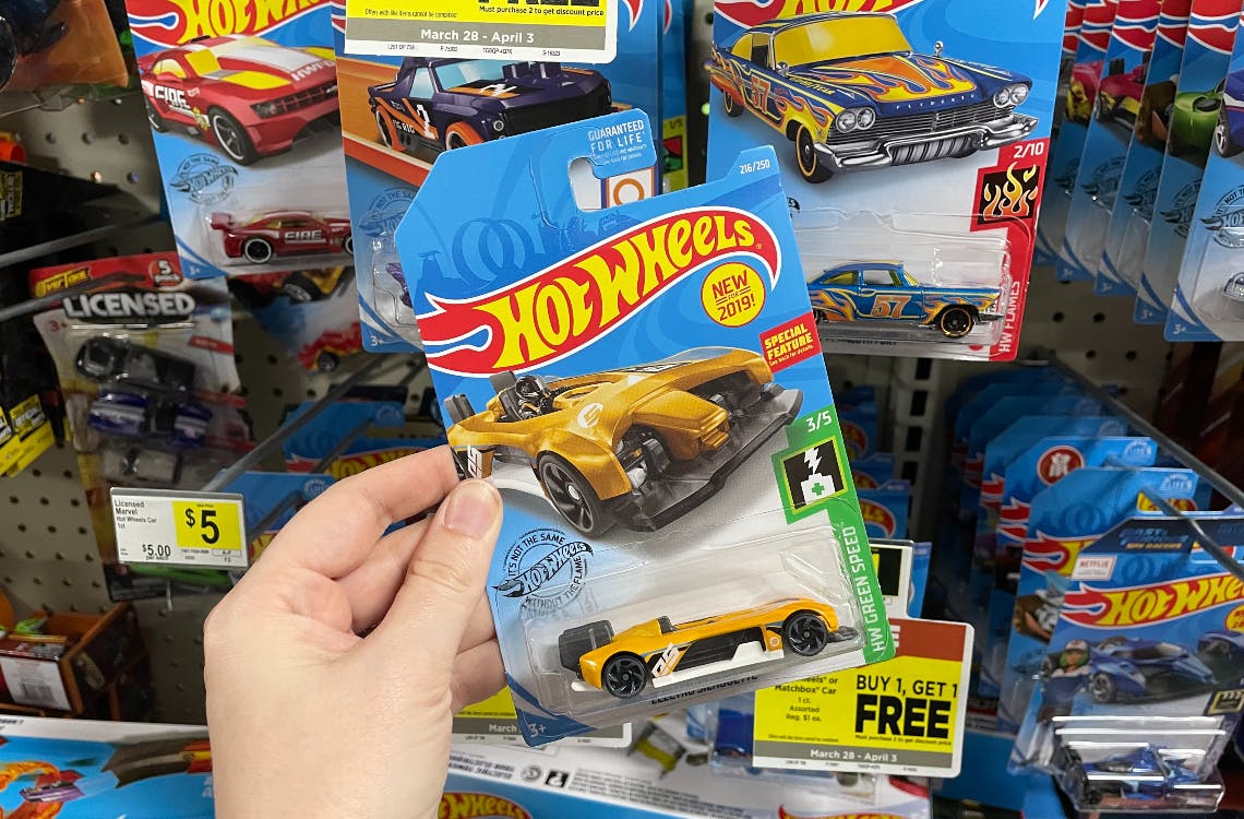 1 dollar hot wheels