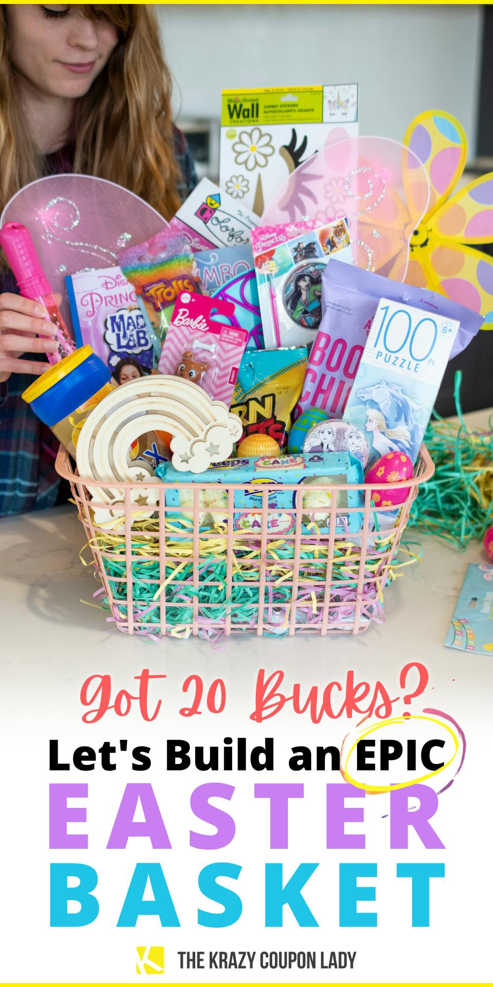 Super Cheap Freakin' Amazing DIY Dollar Tree Easter Baskets!