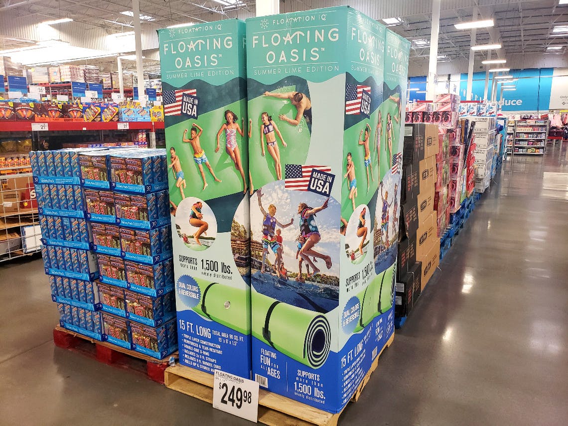 sam's club floating oasis